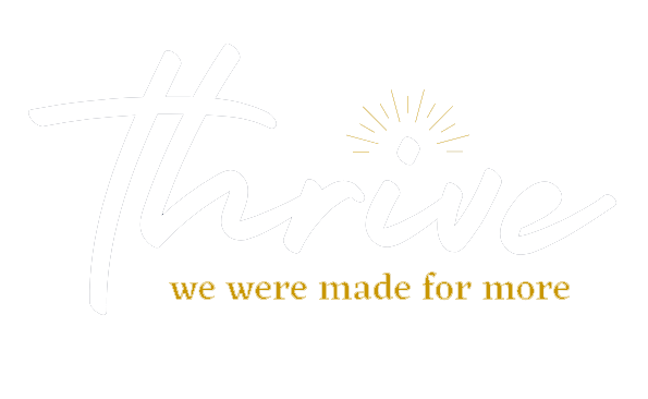 Thrive-logo white